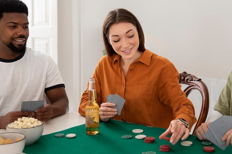 Layar permainan Speed Baccarat live dealer di pusatcuan